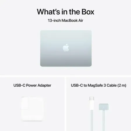Apple MacBook Air 15 2025 M4/10CPU-10GPU/16GB/512GB Sky Blue MC7C4