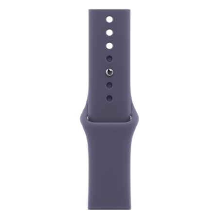 Apple Watch Series 11 42mm Aluminum Silver Case Purple Fog Sport Band S/M